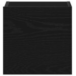 vidaXL Ensemble meuble TV 3 Pièces Chêne noir 130 5 x 30 x 140 cm