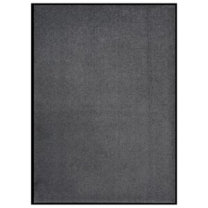 vidaXL Paillasson Anthracite 60x80 cm