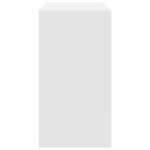 vidaXL Bureau Blanc 100 x 40 x 76 cm Bois d'ingénierie