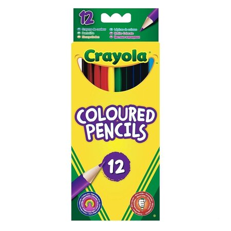 12 crayons de couleurs
