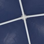 vidaXL Tente de réception 4x4 m bleu