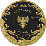 Monnaie NORNS Mystery Box 1 Oz Argent 5 Marks Germania 2026 (PRÉCOMMANDE)