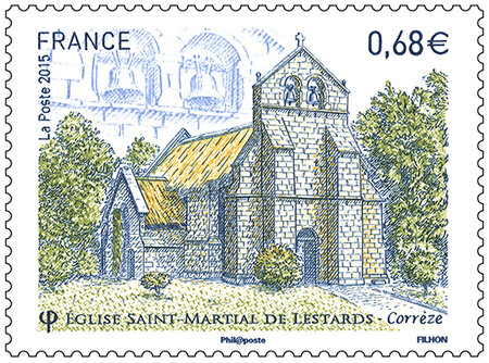 Timbre - Eglise Saint-Martial de Lestards