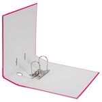 Classeur À Levier Pp A4 Dos De 80mm Vegan Noir - Rose - X 20 - Falken