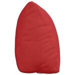 vidaXL Coussin de Dos Rouge 45 x 20 x 35 cm tissu