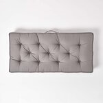 Coussin rehausseur pour canapé en coton  Gris ardoise - HOMESCAPES