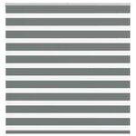 vidaXL Store zèbre gris foncé largeur du tissu 140 9 cm polyester