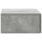 vidaXL Table d'appoint murale 59 x 34 5 x 17 cm Bois d'ingénierie