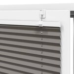 vidaXL Store plissé anthracite 60x100 cm largeur du tissu 59 4 cm