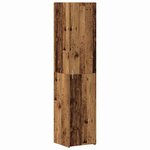 vidaXL Bois ancien 40 x 42 5 x 185 cm Bois d'ingénierie
