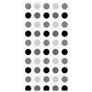 vidaXL Store enrouleur de douche 130x240 cm largeur du tissu 126 cm