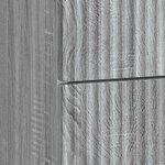vidaXL Cabinet de chevet avec tiroir Sonoma gris 43 x 34 5 x 48 cm