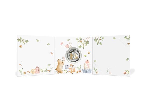 Ma première pièce Monnaie de 5€ Argent colorisée