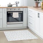 Tapis de cuisine Terrazzo - 45 x 75 cm - Noir