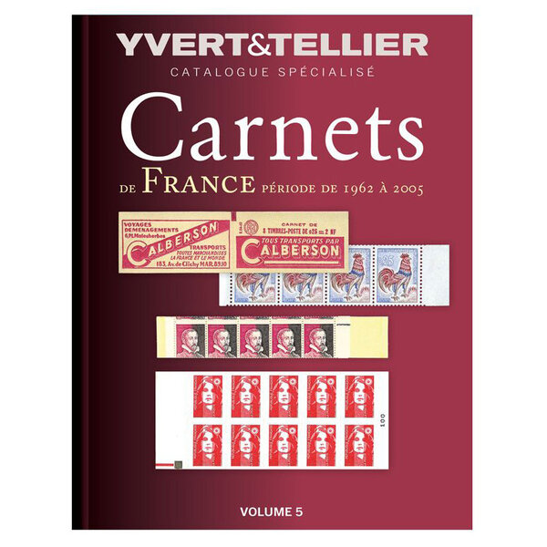 Catalogue encyclopédique de carnets de France volume 5. (1962-2005)