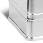 ALUTEC Boîte de rangement en aluminium COMFORT 27 L