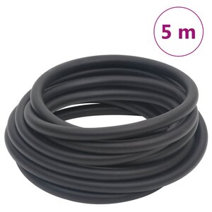 vidaXL Tuyau d'air hybride noir 0 6" 5 m caoutchouc et PVC