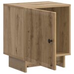 vidaXL Cabinet de chevet 2 pc Chêne artisanal 43 x 34 5 x 50 cm