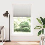 vidaXL Store plissé gris clair 115x200cm largeur du tissu 114 4cm