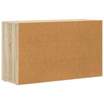 vidaXL Buffet Chêne Sonoma 100 x 35 x 59 cm Bois d'ingénierie