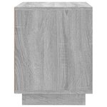vidaXL Tables de chevet 2 Pièces sonoma gris 44x35x45cm bois d'ingénierie
