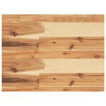 vidaXL Dessus de table 60x30x4 cm rectangulaire bois massif d'acacia