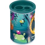 Taille-crayon 2 trous JUNGLE fever  en métal  blister MAPED