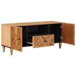 vidaXL Armoires de rangement avec tiroir Marron 105 x 33 5 x 46 cm