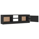 vidaXL Meuble TV Gris 120x30x35 5 cm Bois d'ingénierie