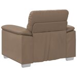 vidaXL Fauteuil cappuccino 100x81x84 cm similicuir