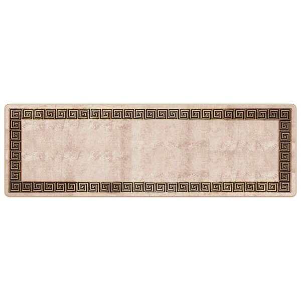 vidaXL Coureur de Tapis MARSA Noir 80 x 250 cm Polyester et PVC