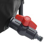 vidaXL Réservoir d'eau avec robinet pliable 750 L PVC