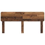 vidaXL Tête de lit Bois Ancien 180 cm Bois d'ingénierie