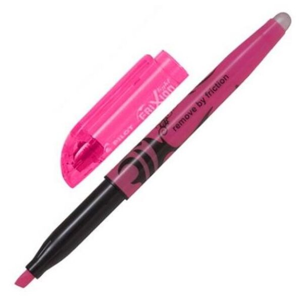 Surligneur FriXion light Effaçable Pointe Biseau 3 60 mm Rose PILOT