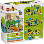 LEGO DUPLO 10475 Les véhicules de chantier 3-en-1  22 pièces  2 figurines