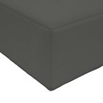 vidaXL Coussin de canapé d'extérieur Anthracite 80 x 80 x 8 cm