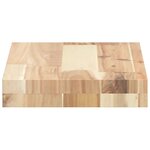 vidaXL Étagère flottante 40x20x4 cm bois d'acacia massif non traité