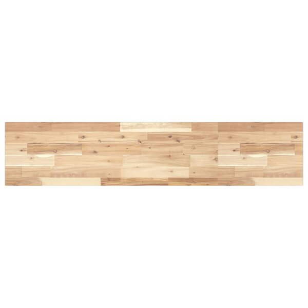 vidaXL Étagère flottante 140x30x2 cm bois d'acacia massif non traité