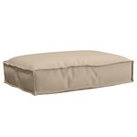 vidaXL Coussin de Palette pour siège Taupe 60x40x8 cm Tissu Oxford
