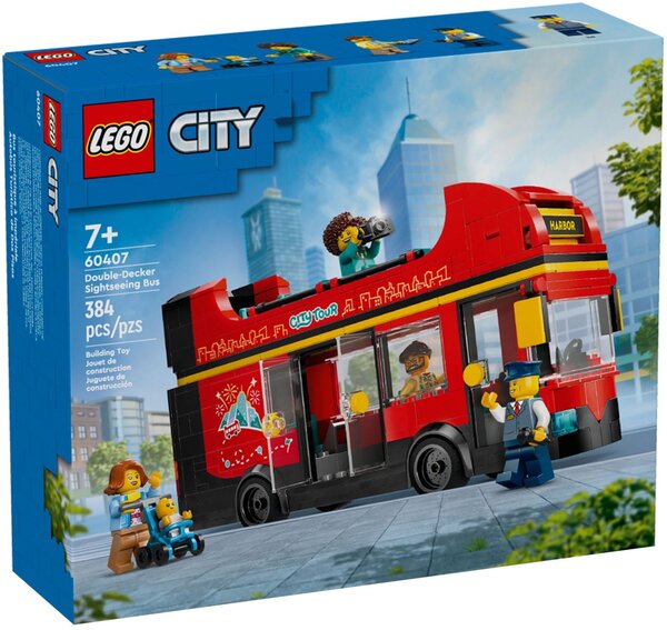 LEGO City - Bus rouge à deux étages 60407