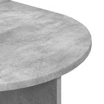 vidaXL Table de chevet 2 Pièces Gris béton 48 x 49 x 65 cm
