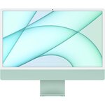 Apple - 24 iMac Retina 4,5K (2021) - Puce Apple M1 - RAM 8Go - Stockage 256Go - GPU 8 coeurs - 2 Ports USB 3 - Vert