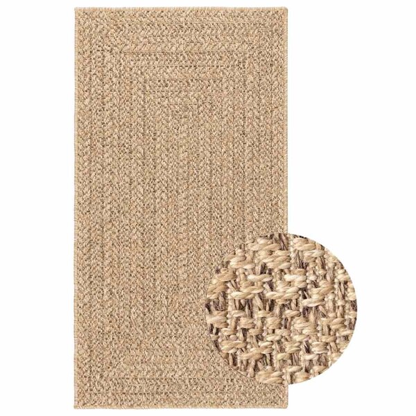 vidaXL Tapis ZIZUR 80x150 cm aspect de jute intérieur et extérieur