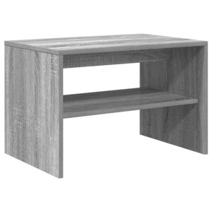 vidaXL Meuble TV sonoma gris 60x40x40 cm bois d'ingénierie
