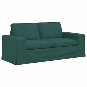 vidaXL Canapé Vert foncé 182 x 80 x 82 cm tissu