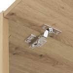 vidaXL Armoire pour machine à laver Chêne artisanal 67 5 x 68 x 200 cm