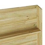 vidaXL Support de jardin à plantes 5 niveaux 90x15x180 cm Bois imprégné de pin