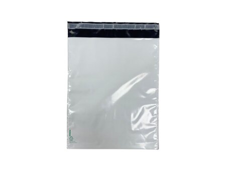 250 Enveloppes plastique opaques 80 microns n°4 - 335x410mm