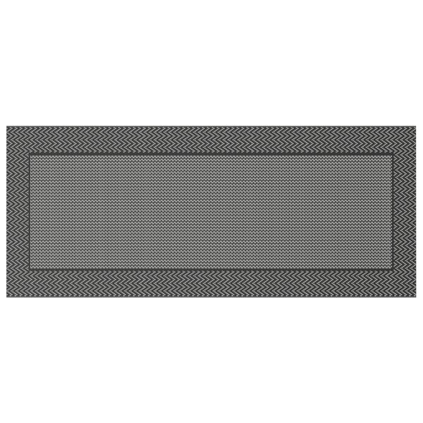 vidaXL Tapis d'extérieur 'ARAKIL'Noir et Gris 250x600 cm PP