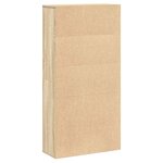 vidaXL Bibliothèque chêne sonoma 60x24x120 cm bois d'ingénierie